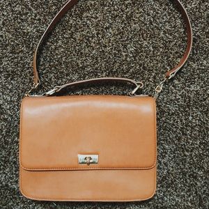 Brown J.Crew Edie Purse